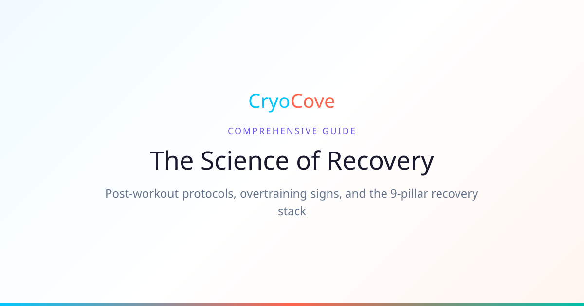 Recovery Guide — Science-Based Recovery Protocols | CryoCove | CryoCove